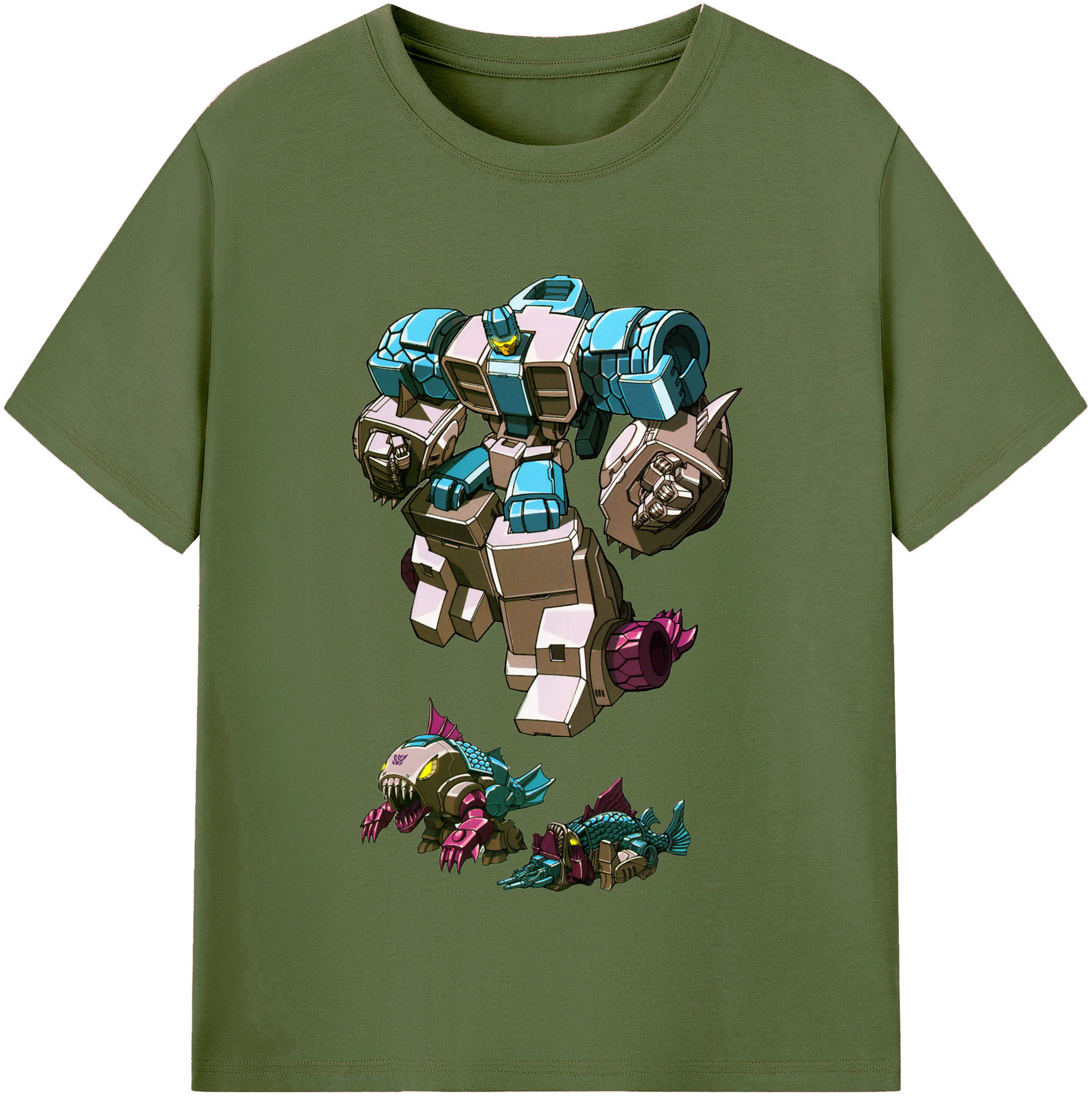 （画像用）  綿100％半袖Tシャツ（フロントプリント）
